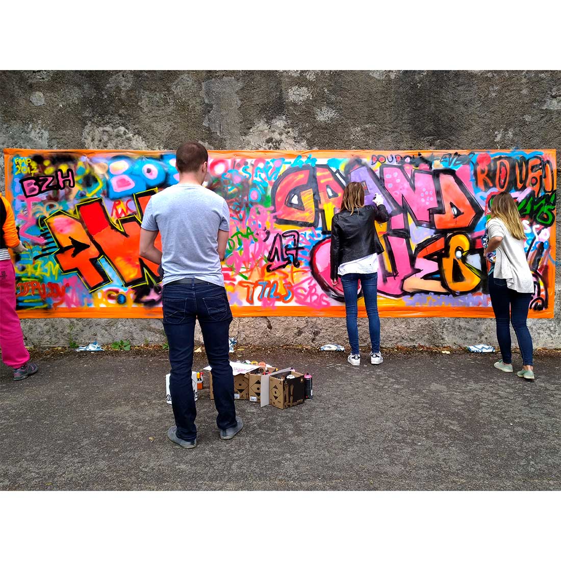 Initiation au Graffiti – Pop in the City