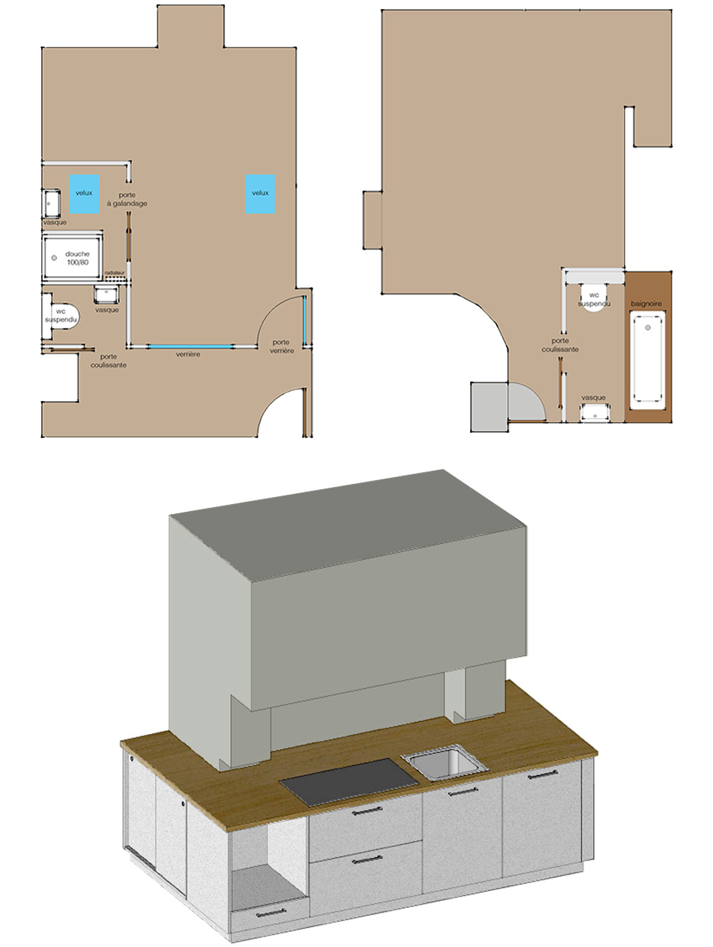 Rénovation complète Appartement 83m2