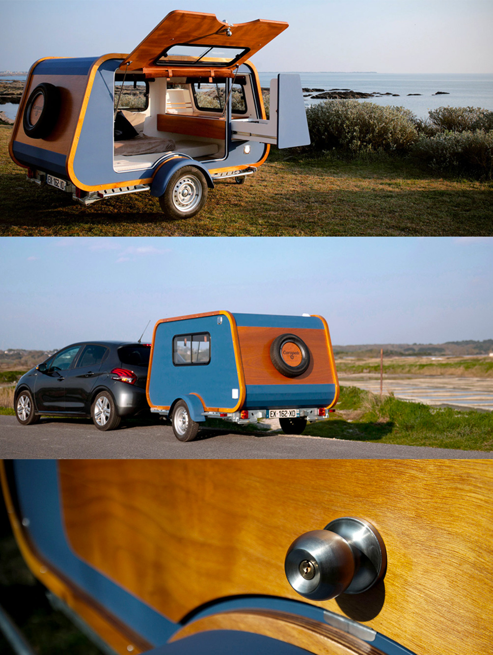 « Carapate » la mini-caravane